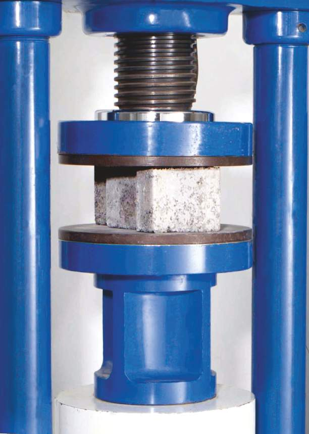 Concrete strength testing laboratory
