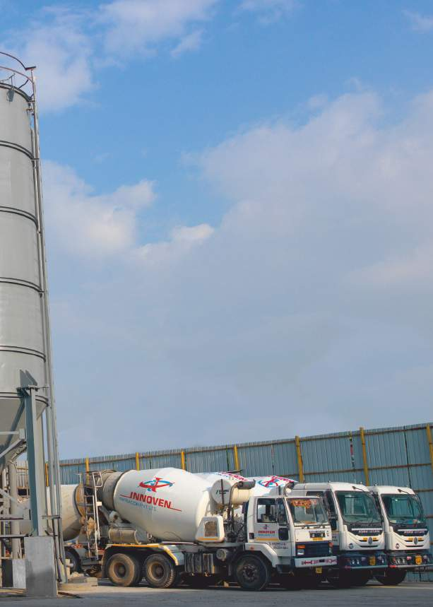 Innoven transit mixer fleet